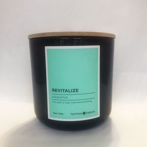 Harmony + Balance Aromatherapy Candle, Eucalyptus 12oz, NEW
